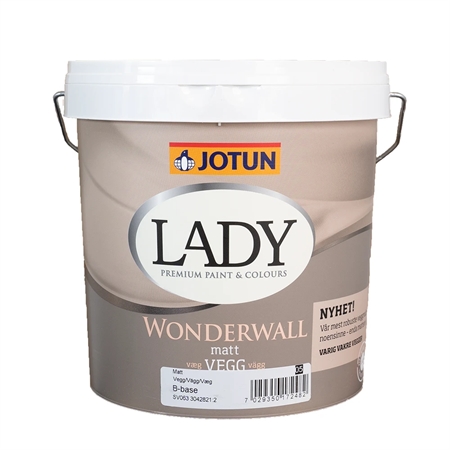 OUTLET: Jotun LADY Wonderwall Vægmaling 2,7 Liter